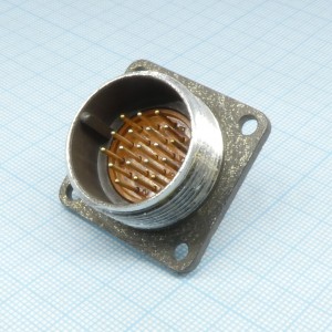 2РМ24Б19Ш1В1, Приборная вилка, 19 контактов