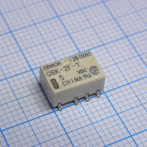 G6K-2FY-TR-5VDC, Signal Relay 5VDC 1A DPDT(10x7.8x5.2)mm