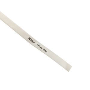 Термоусаживаемая трубка ТУТ нг 10/5 белая рулон PROxima tut-10-w