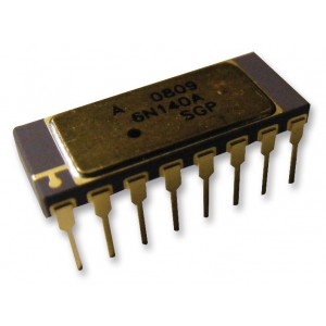 6N140A, Оптоизолятор 1.5кВ 4-канальный транзистор Дарлингтона 16-DIP