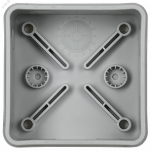 Коробка расп. КМ42435 о/п 80х80х40мм IP67 8 вв. серая UKO21-080-080-040-K41-66