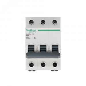 Выключатель автоматический модульный 3п B 50А 4.5кА City9 Set 400В SE C9F14350