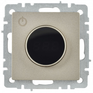 BRITE Термостат электронный с инд. ТС10-1-БрШ шамп. BR-RT11-K37