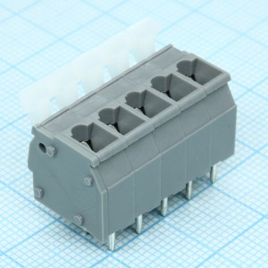 DG242V-5.0-05P-11-00A(H), Нажимной, безвинтовой клеммный блок