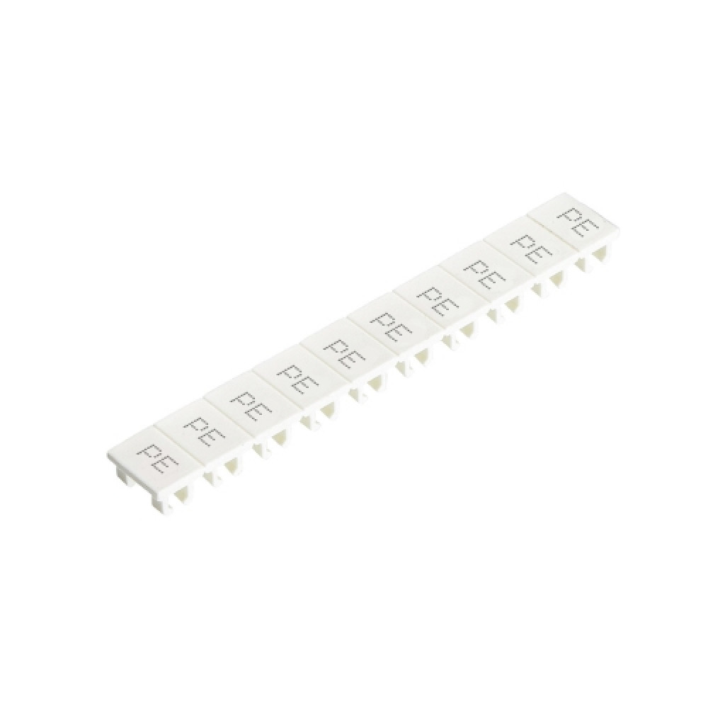 Изображение товара Маркировочный шильдик 9705A/8/10B PE для клемм 6 мм кв 10 шт