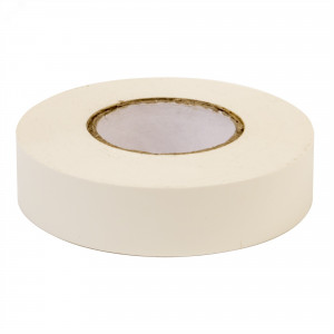 Лента изоляционная ПВХ 19x0,15 20м в рулоне Белая PVC192015W