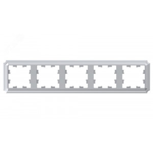 ATLASDESIGN ANTIQUE 5-постовая РАМКА, универсальная, АЛЮМИНИЙ (5шт) C3(+) ATN100305