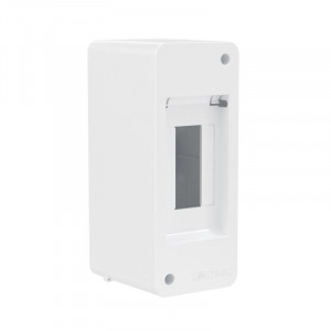 Щит 2 модуля настенный FRAME, белый, без дверцы F02W0W0