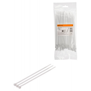 Хомут 3,6х150 мм морозостойкий (белый) (100 шт) SQ0515-1103