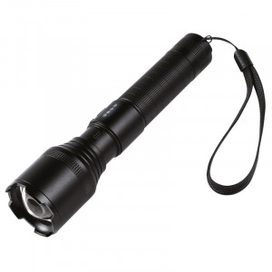 Фонарь аккумуляторный AccuF1-L15WZ-bk 15Вт XHP60 800Лм Li-ion 18650 3.7В 1200мАч (5режимов; с функцией ZOOM; кабель USB-Type-C в комплекте) черн. IPX4 5050402