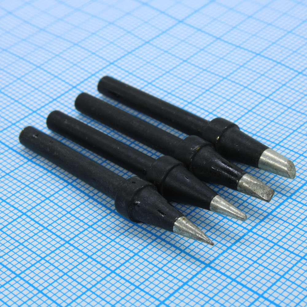 Изображение товара Набор жал N4-1/2/3/4 Long Life для паяльных станций ZD981 ZD982 ZD987