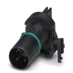 1436660, Цилиндрические метрические разъемы SACC-CI-M12MS-4CON- L90 SCO