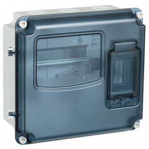 Корпус ЩУРн-П 1/3 Krepta 5 IP66 PC пластик. MSP1-N-03-55