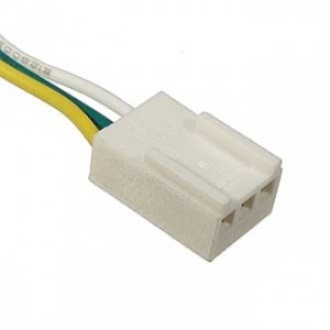 HU-03 WIRE 0,3M AWG26, Межплатный трехжильный кабель питания на разъеме HU-03 2.54 мм, AWG26, 30см