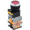 Кнопка D8-11D d=22мм 1з+1р с подсветкой красная BBT30-11D-3-12-K04