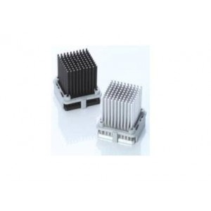 906-31-2-15-2-B-0, Радиаторы Chipset Heat Sink with Clip, Pin Fin, 31mm Chip Size, 14.6mm Height, Aluminum, Black Anodized