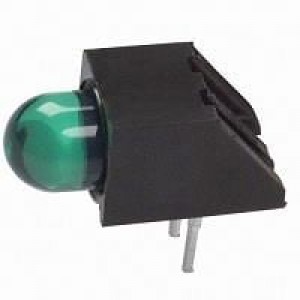 5308H5, Светодиодные индикаторы для печатного монтажа GREEN DIFFUSED RIGHT ANGLE