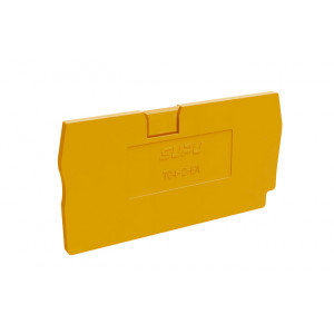 Торцевая крышка TC4-2-OG-EA, Торцевая крышка, для клемм TC4-2-..., цвет: оранжевый