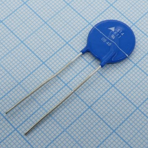 B72214S0110K101, Варистор 11Vac/14Vdc, 1000A, 18V(1mA), 3.2W  радиальные выводы, россыпь