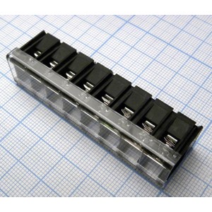 DG28C-B-08P-13-00A(H), Барьерный клеммный блок 8 контактов. Серия DG28C-B