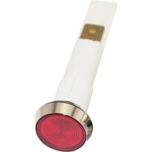 FL1P-10NJ-4-R2V, Светодиодные панельные индикаторы LED RED 10MM NUT 2VAC/DC