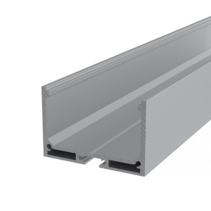 Профиль алюминиевый накладной 50х32 мм 2 м (заказывать отдельно рассеиватель 146-250, заглушки 1) 146-210