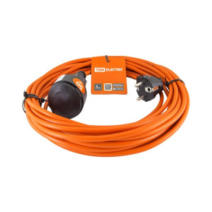 Удлинитель-шнур силовой УШ10 (штепс. гнездо, 50м ПВС 2х1,0) SQ1301-0609