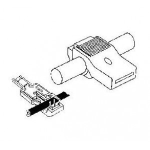 19216-0010, Клеммы WIRE TAP 18-14 AWG blue