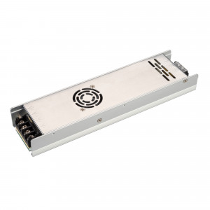 Блок питания HTS-400L-12 (12V, 33A, 400W) 020828, Источник напряжения с гальванической развязкой для светодиодных изделий. Входное напряжение 176-264 VAC. Выходные параметры: 12 В, 33 А, 400 Вт. Встроенный PFC >0.5. Негерметичный алюминиевый сетчатый корпус IP 20. Габаритные размеры длина 223 мм, ширина