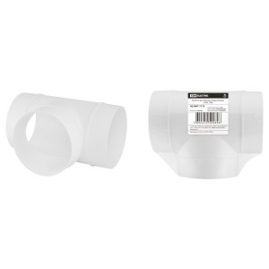 Тройник для круглых воздуховодов, D100, SQ1807-1715