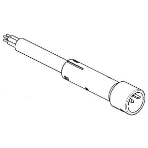 293412-2, Осветительные коннекторы 4 POS LO VOLT MALE CONN BLK