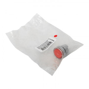 Исполнительный механизм кнопки XB4 красный плоский возвратный без фиксации, с подсветкой IP65 EKF XB4BW-R-65