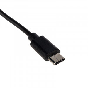 Шнур USB-Type-C, PVC,1метр, белый