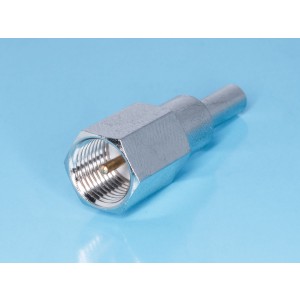 FME-C174P, Разъем FME вилка на кабель RG-174, обжимной