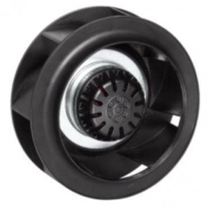 R2S175-AB60-38, Blowers AC Backward Curved Motorized Impeller, 175mm Round, 115VAC, 253CFM
