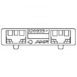 520933-1, Клеммы 187 POS LOCK HSG MKII