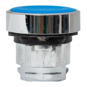 Исполнительный механизм кнопки XB4 синий плоский возвратный без фиксации, без подсветки IP65 EKF XB4BA-B-65