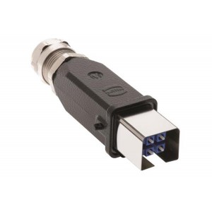 09574070001000, Волоконно-оптические соединители SET HAN3A ML PLUG 2X LC DUPLEX MM GOF