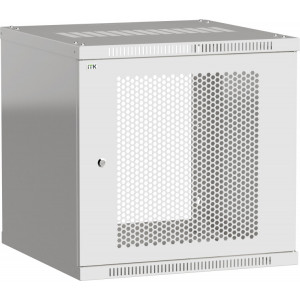 Шкаф LINEA WE 15U 600x650мм дверь перфорированная серый LWE3-15U67-PF