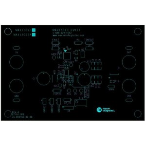 MAX15093AEVKIT#, Средства разработки интегральных схем (ИС) управления питанием EV Kit for MAX15093A 2.7V to 18V, 15A, Hot-Swap Solution with Current Report Output