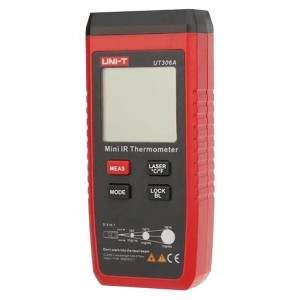UT306A, Минитермометр инфракрасный, карманный пирометр, -35°...+300°С