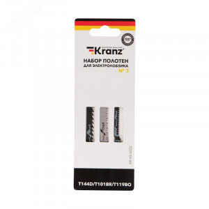 Набор полотен для электролобзика № 3 T144D/T101BR/T119BO (упак - 3 шт.) KR-92-0322