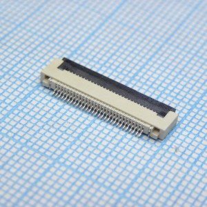 KLS1-242G-2.0-29-T-R, Разъем для плоского шлейфа, 29 контактов, шаг 0.5мм, нижние контакты