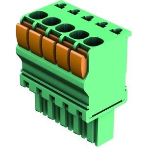 14310414102000, Съемные клеммные колодки 4P 300V 11A 3.5 mm pitch spring, plug