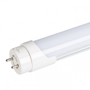 Светодиодная Лампа ECOTUBE T8-600DR-10W-220V Warm White 021465, Светодиодная лампа Т8 600мм, 10Вт, AC180-240V, цвет ТЕПЛЫЙ 3000К, св.поток 830 лм, угол 120°, пульсация 0%. Вращаемый цоколь G13. Корпус Алюминий+PC.
