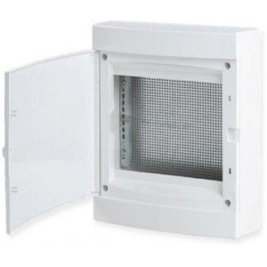 Щит слаботочный навесной "Unix" прозрачная дверь 2 габарит IP40 PROxima ux-2m-n