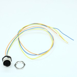 SACC-DSI-FSD-4CON-PG9/0,5 SCO, Встраиваемая розетка шинной системы, PROFINET, 4-полюсная, M12-SPEEDCON, с механическим ключом D-типа, монтаж с задней части стенки