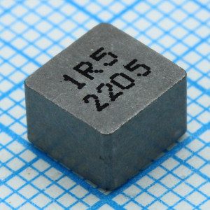 SRP6050CA-1R5M, Индуктивность SMD силовая экранированная проволочная 1.5мкГн ±20% 40МГц 13A 5.7Ом по постоянному току