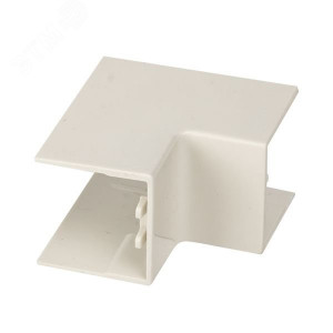 Угол внутренний (25х25) (4 шт) белый Plast ibw-25-25x4