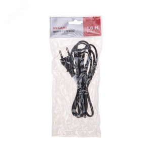 Шнур сетевой 1.8М 2х0.75кв.мм 11-1102